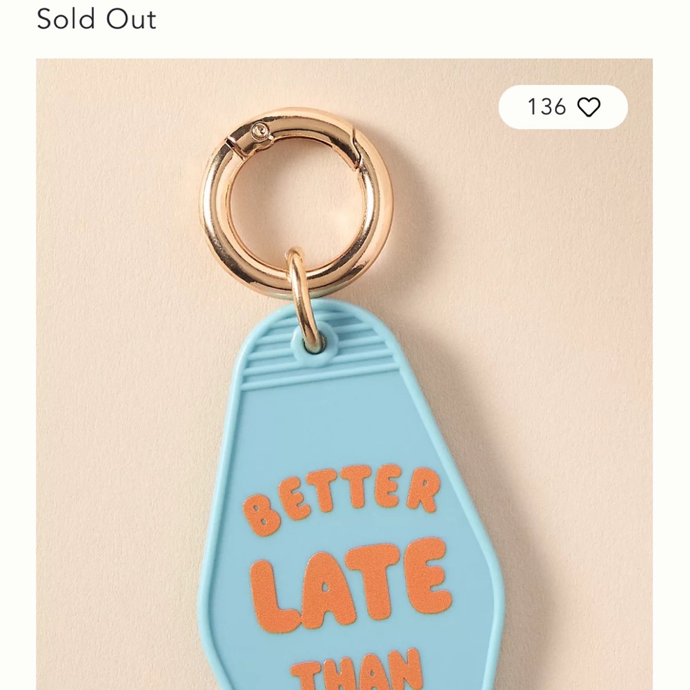 Anthropologie Keychain🤩